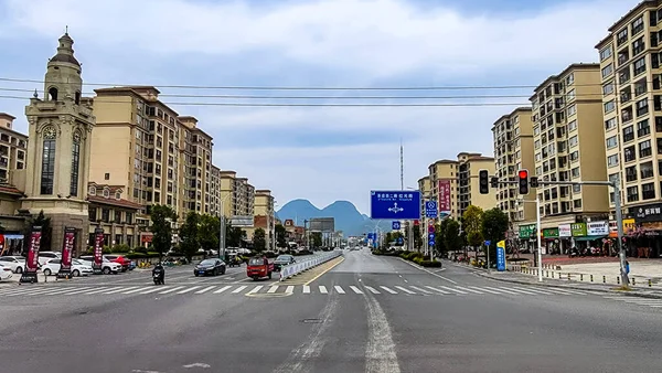 Adegan Jalan Guilin Guangxi Cina — Stok Foto