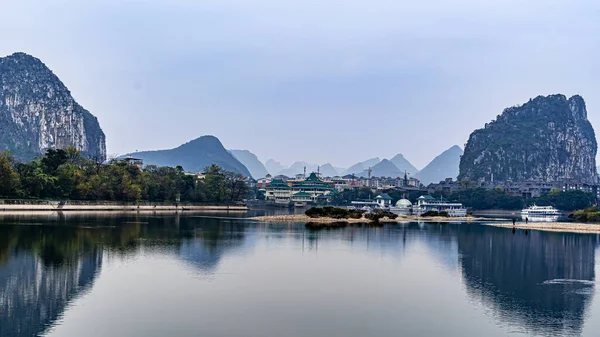 Scenery Xiangshan Scenic Spot Guilin Guangxi Kína — Stock Fotó