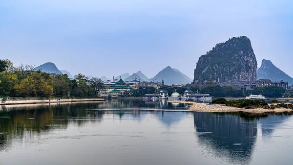 Scenery Xiangshan Scenic Spot Guilin Guangxi Kína — Stock Fotó