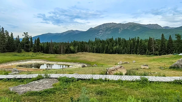 Landscape Kanas Scenic Spot Xinjiang China — Stockfoto