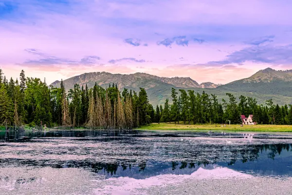 Çin, Xinjiang 'daki Kanas Manzarası