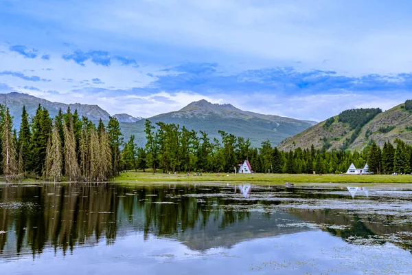 Landscape Kanas Scenic Spot Xinjiang China — Stockfoto