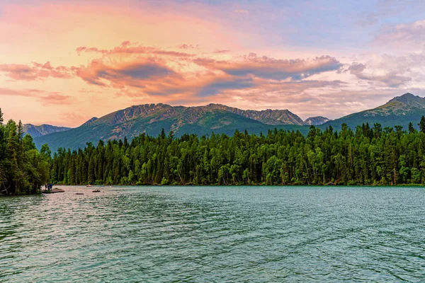 Landscape Kanas Scenic Spot Xinjiang China — Stockfoto