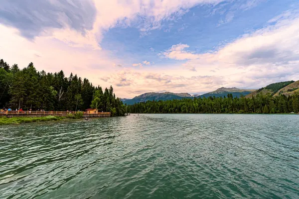 Landscape Kanas Scenic Spot Xinjiang China — Stockfoto