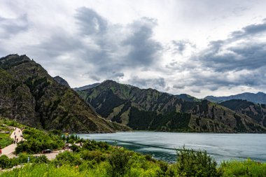 Landscape of Tianshan Tianchi Scenic Area, Xinjiang, China