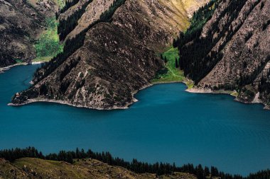 Landscape of Tianshan Tianchi Scenic Area, Xinjiang, China