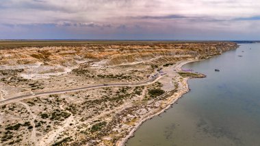 Landscape of Ulungu Lake National Wetland Park, Xinjiang, China