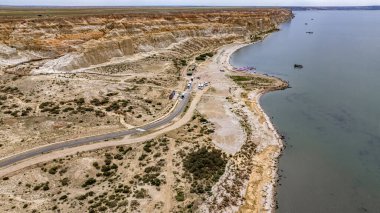 China Xinjiang Ulungu Lake Maritime Devil City Scenic Spot