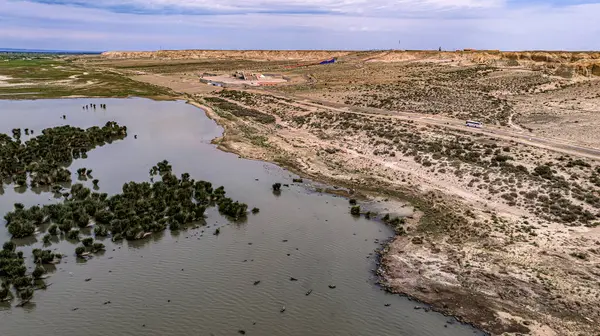 China Xinjiang Ulungu Lake Maritime Devil City Scenic Spot