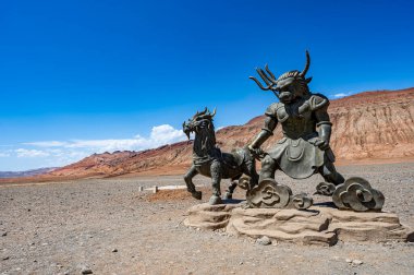 Alev Dağı Ulusal Geopark, Turpan, Xinjiang, Çin