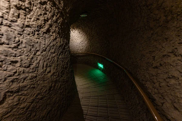 Cena Subterrânea Karez Scenic Spot Turpan Xinjiang China — Fotografia de Stock