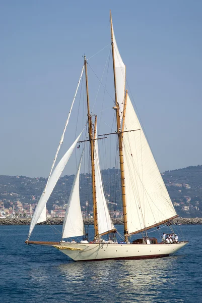 Oldtimersegeln — Stockfoto