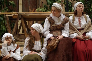 Katılımcılar re-enactment tarihi