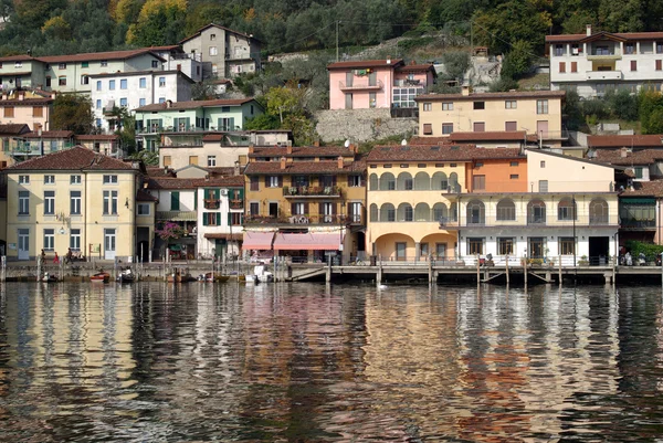 Town of Peschiera, Iseo lake, Italy — Stock Photo, Image