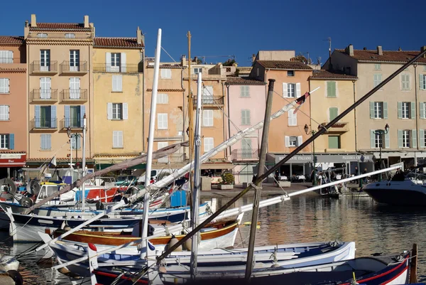 A Saint Tropez Harbour — Stock Fotó