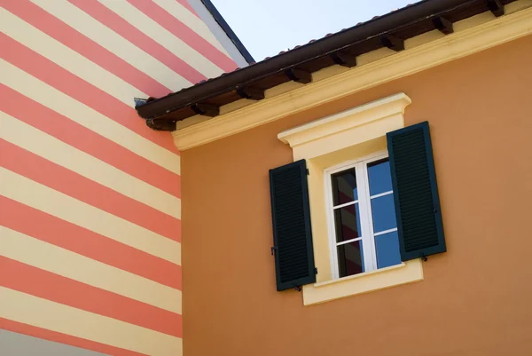 Colores de la arquitectura mediterránea — Foto de Stock