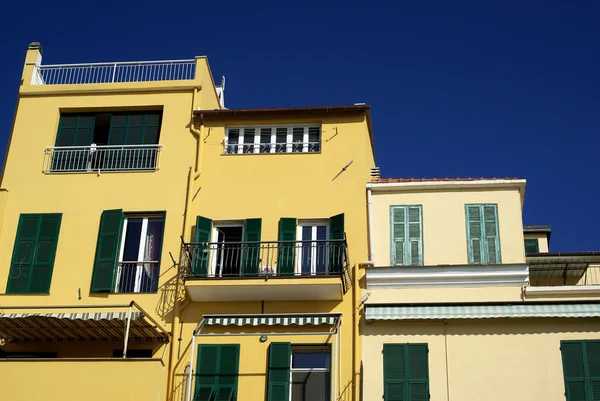 地中海建築の色 — ストック写真