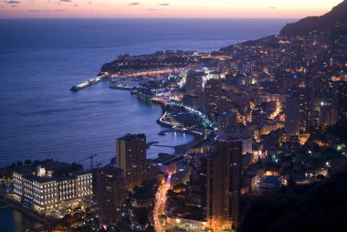 büyüleyici Monakolu dusk