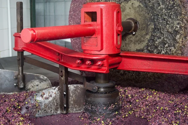 Yağ fabrikası - zeytinyağı üretimi — Stok fotoğraf