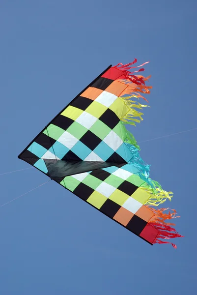 Kite in lucht — Stockfoto