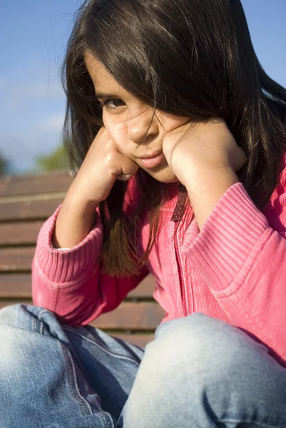 Child thinking — Stock Photo, Image