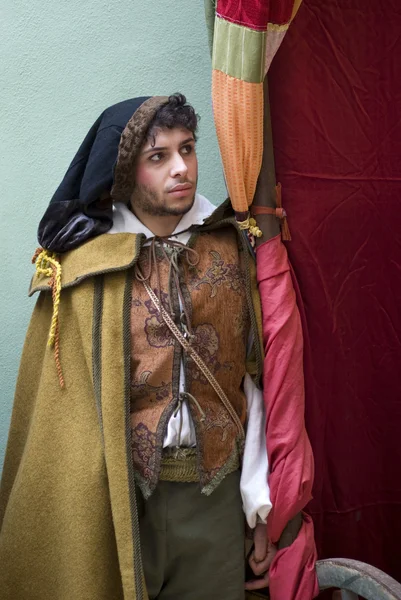 Medieval costume party — Stock Photo, Image