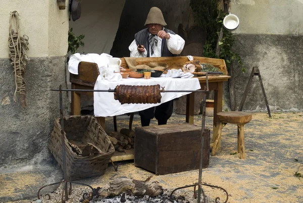 Medieval costume party — Stock Photo, Image