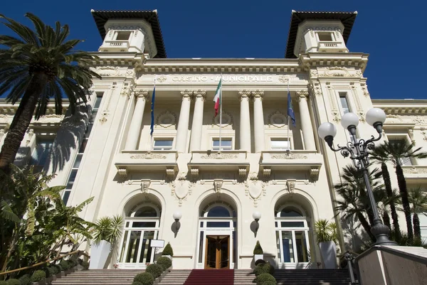 Sanremo Municipal Casino, Italia – stockfoto