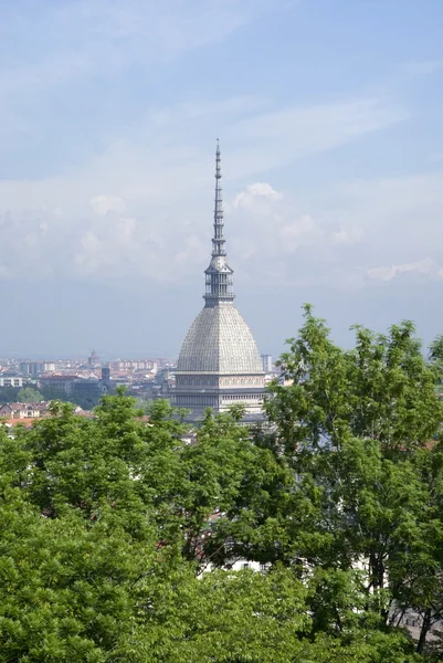 El topo Antonelliana, símbolo de Turín — Foto de Stock