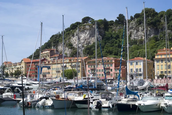 Porto de Nice, Riviera Francesa — Fotografia de Stock
