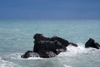 Akdeniz kıyılarında