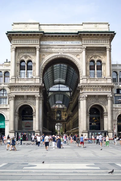 Milão, Vittorio Emanuele II galeria — Fotografia de Stock