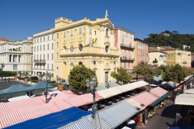 Cours saleya, nice, Fransa