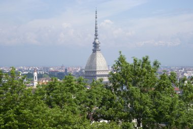 Mole Antonelliana - landmark building in Turin, Italy