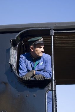 buhar tren sürücüsü