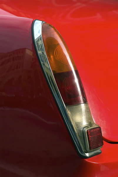 Vintage autó hátsó lámpája — Stock Fotó