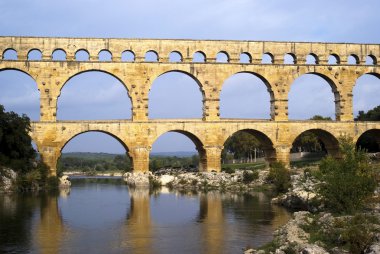 pont du gard, Fransa, Roma su kemeri