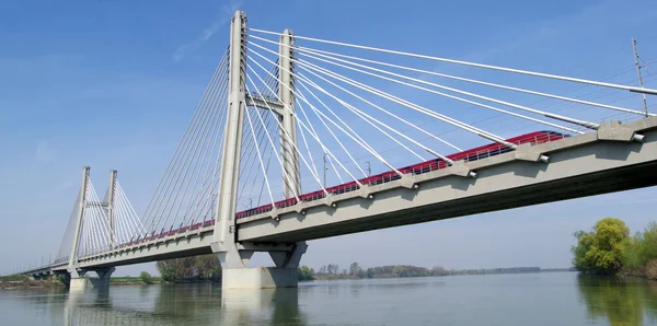 Ponte ferroviária — Fotografia de Stock