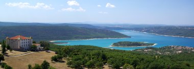 Güneydoğu Fransa Verdon Nehri