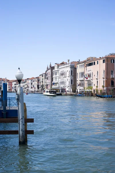 Het grote kanaal in Venetië — Stockfoto