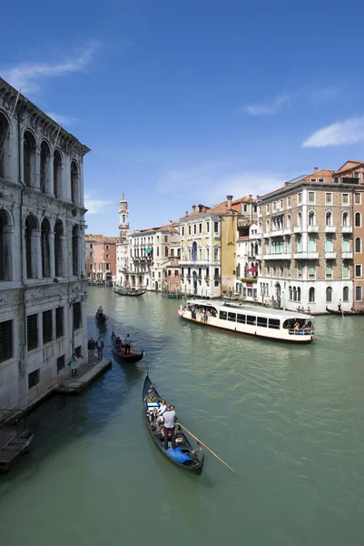 O grande canal em Veneza — Fotografia de Stock