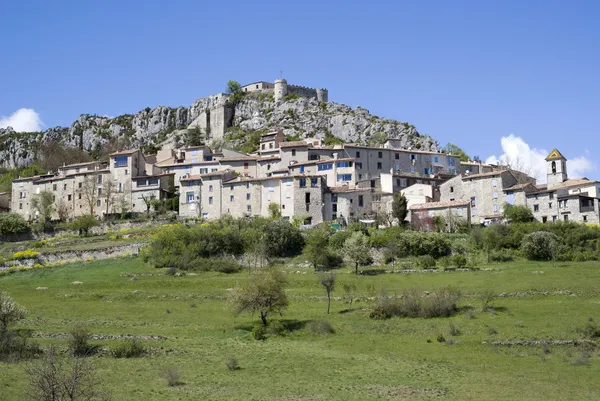 Trigance - Provençaalse middeleeuws dorp — Stockfoto