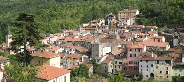 Borgomaro. starobylé vesnice v regionu liguria, Itálie — Stock fotografie