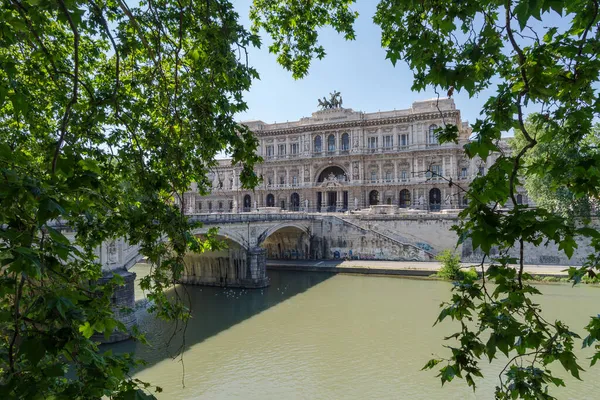 Rom Italien Juni 2021 Barockbyggnad Corte Cassazione Den Högsta Appellationsdomstolen — Stockfoto