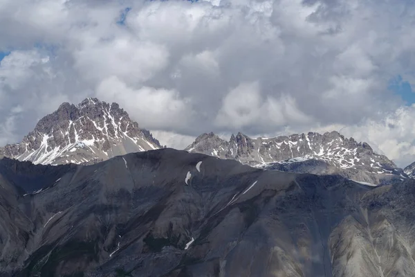 Oronaye Mount Tete Moyse Cottian Alps Mountain Range Southwestern Part — Stock Photo, Image