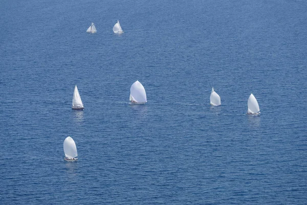 Regata Nel Golfo Imperia Italia — Foto Stock