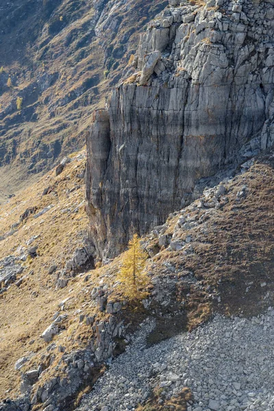 Stura Demonte Tal Blick Oben Vom Colle Fauniera Pass Cottische — Stockfoto