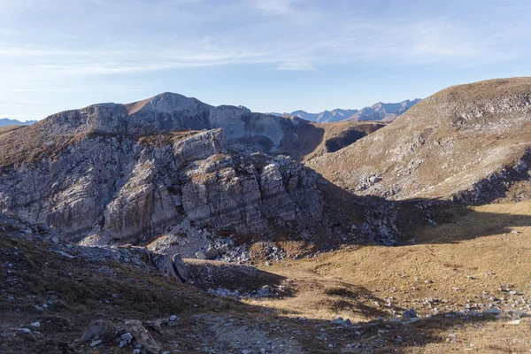 Landschaft Aus Den Bergen Des Granatals Der Region Piemont Provinz — Stockfoto