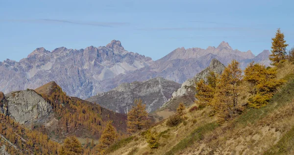 Valle Maira Cordillera Los Alpes Cottianos Región Del Piamonte Provincia —  Fotos de Stock