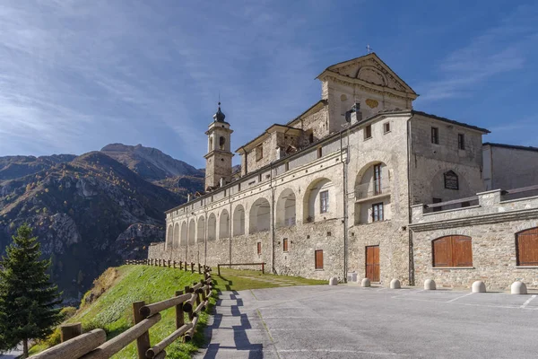 Saint Magnus Cuneo Sanctuary Castelmagno Piedmont Region Italy — Photo